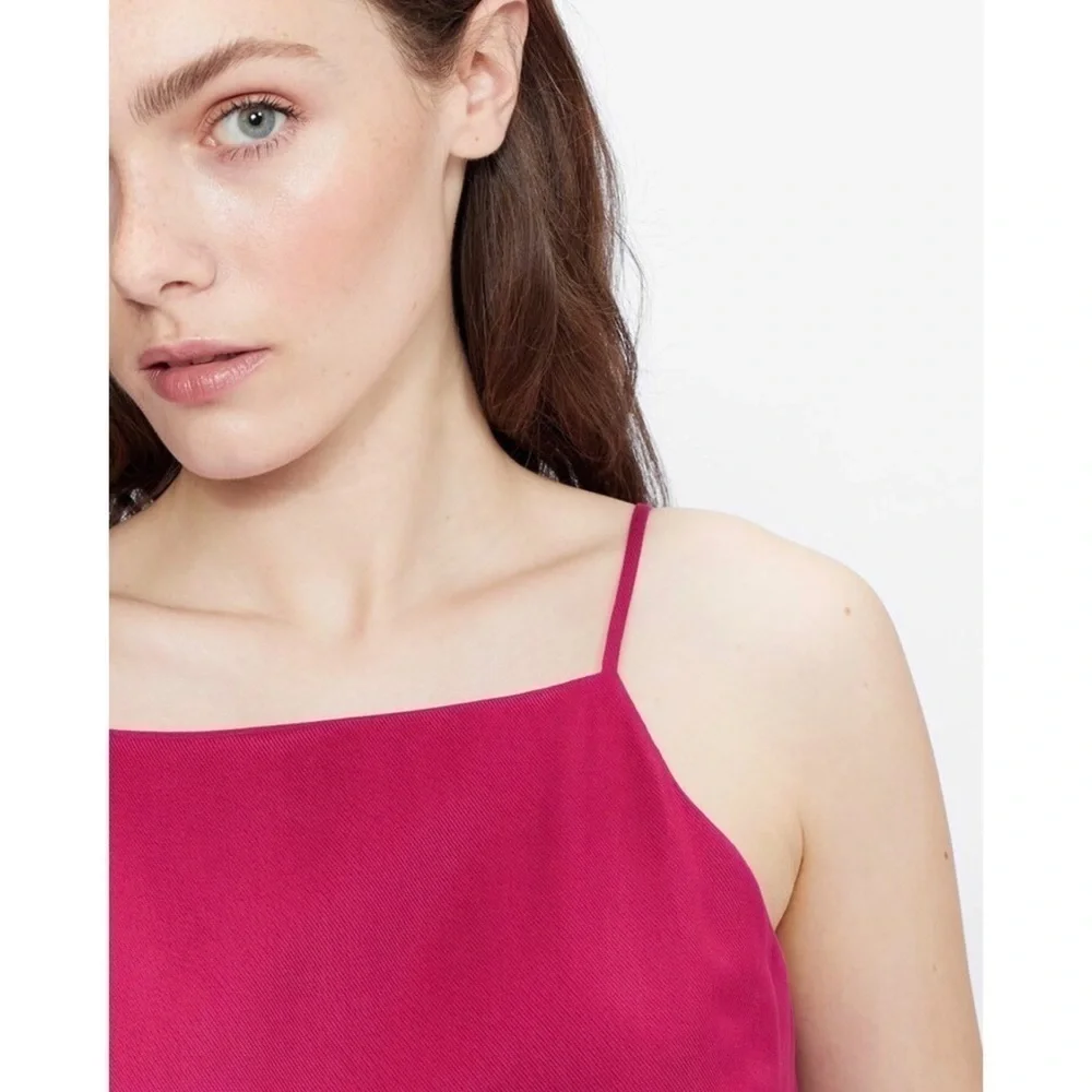 NWT‎ TED BAKER Sleeveless Square Neck Wide Leg Ankle Crop Cinch Waist Jumpsuit 4 - Picture 3 of 16